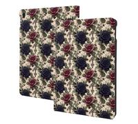 Gothic Rose Print Compatible with ipad air 3rd Generation Case Cover, Tablet Cases Compatible with ipad Pro Case 10.5 Inch, Auto Wake/Sleep, Folio Stand