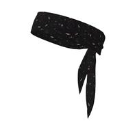 Gothic Rose Print Print Headbands Soft Unisex Adjustable Headwraps, Hair Athletic Bands For Running, Tennis, Sports