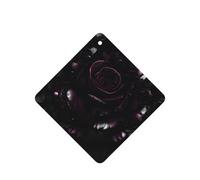 Gothic Rose Print Printing 10 Pcs Air Freshener Cards,Car Scented Hanging Sheets Air Freshener Set For Car Decoration