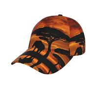 Gothic Rose Unisex Denim Baseball Cap, Adjustable Hat Fits Men Women Daily Life,Cycling,Outdoor Activities, Elephant, One Size