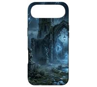 Gothic Ruins Meteor Shower Celestial Fantasy Design Case for iPhone Air
