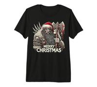 Gothic Santa Goth Viking Christmas for Men Women Premium T-Shirt