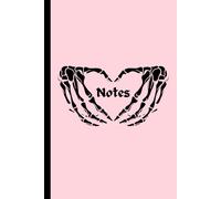 Gothic Skeleton Pastel Kawaii Goth Halloween Notebook: Cute and Creepy: Notebook for Work, Spooky Basket Gift, Boss, Office, Secret Santa Gift for ... Artist, Sister, Teenager, College Student