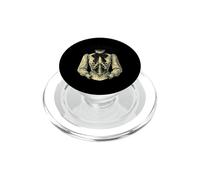 Gothic Skeleton Ribcage Blouse Victorian Era Art PopSockets PopGrip for MagSafe