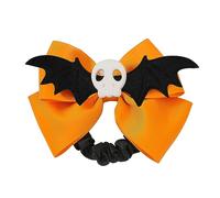 Gothic Skull&Bowknot Shape Hair Rope Hair Clip Sweet Headdress Hair Rope Punk Skull&Bowknot Shape Hair Clip For Women