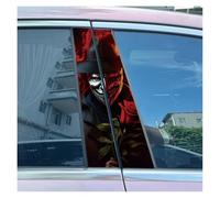 Gothic Skull Car B-Pillars Stickers Durable Waterproof and Scratch Resistant Stickers Suitable for All Models B-Pillar DIY Sticker(Type E)