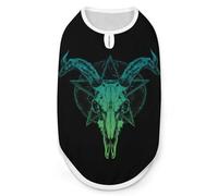 Gothic Skull Death Metals Dog Shirts Pet Costmes Sleeveless Puppy Tank Cat Clothes Top Vest