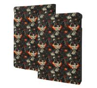 Gothic Skull Flame Bird Print Compatible with ipad air 3rd Generation Case Cover, Tablet Cases Compatible with ipad Pro Case 10.5 Inch, Auto Wake/Sleep, Folio Stand