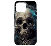 Gothic Skull Illustration Dark Horror Art Case for iPhone 16 Pro Max