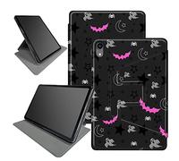Gothic Skull Moon Bat Case for iPad Air 3 (3rd Gen) 10.5" 2019 / iPad Pro 10.5" 2017, 360 Degree Rotating Folding Stand Multiple Viewing Angles Case with Auto Sleep/Wake