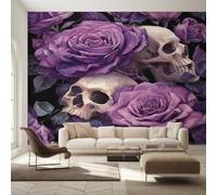 Gothic Skull Wallpaper Non-Woven 390x260 (W x H)