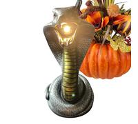 Gothic Snake Night Light - Halloween Scary USB Table Nightlight - Collectible Exquisite Bedroom Home Offices Decor for Ambiance Creation and Stylish Illumination