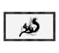'Gothic Squirrel on Branch' Pet Feeding Mat (PM00024278)