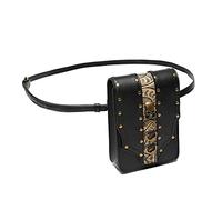 Gothic Steampunk Waist Bag Punk Leather Women's Bag Straddle Small Outdoor Retro Waistpack Drop Leg Arm