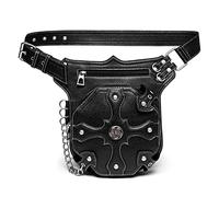 Gothic Steampunk Waist Bag Steampunk Retro Pockets Men's Outdoor Shoulder Messenger Bag Drop Leg Arm