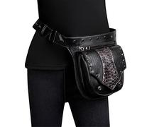 Gothic Steampunk Waist Bag Steampunk Women's Shoulder Bag Tactical Waist Drop Leg Arm