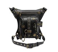 Gothic Steampunk Waist Bag Waist Pack Punk Locomotive Chain Outdoor Drop Leg Arm