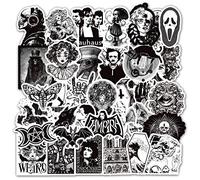 Gothic Stickers 50 pcs Laptop Stickers Bomb Vinyl Stickers Pack for Auto Luggage Computer Skateboard Motorcycle Decal for Teens Adults