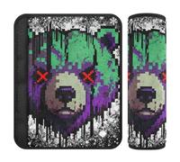 Gothic Style Fierce Beer 2 Pack carseat Strap pad, Stop seat Belt Cutting into Neck, car Accessories Seatbelt Covers for Airplane