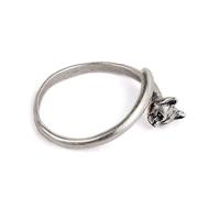 Gothic Style Vintage Real 925 Sterling Silver Cat Ring Women Adjustable Finger Jewelry Punk Dark Gifts