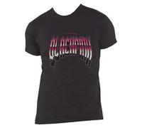 Gothic T Shirt BlackPink Black XL
