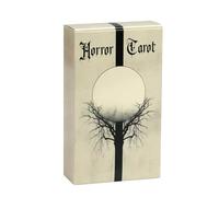 Gothic Tarot Cards - Scary Oracle Cards Deck 78 Pieces, Gothic Divination Playing Supplies Tabletop Game for Beginners Men Family Gatherings Parties 4.06 x 2.36 Inches