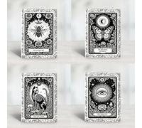 Gothic Tarot-Inspired Witchy Alternative Greeting cards for any occasion - Queen Bee, Anti-Social Butterfly, Cat Lover, The Third Eye, Queen of Chaos, Zero of F*cks rude and sarcastic!