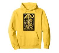 Gothic Tarot The Snake Mom Skeleton Reptile Pullover Hoodie