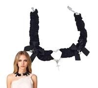 Gothic Thigh Panties | 1*PCS Seductive Accessory with Heart Ring | Ledware 35+5cm Elastic for Women Great for Clubs Festival Lingerie Cosplay Adjustable Comfortable