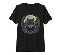 Gothic Thorns Dyer Wolf Premium T-Shirt