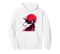 Gothic Vampire Anime Horror Full Moon Pullover Hoodie