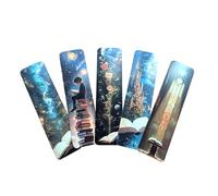Gothic Vampire Bookmark Set - Double Sided Dark Fantasy Bookmarks with Vampires, Castles & Victorian Designs - Ideal Gifts for Gothic, Fantasy & Dark Academia Lovers (5pc Single Sided Fantasy Books 2)