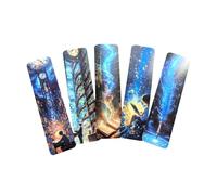 Gothic Vampire Bookmark Set - Double Sided Dark Fantasy Bookmarks with Vampires, Castles & Victorian Designs - Ideal Gifts for Gothic, Fantasy & Dark Academia Lovers (5pc Single Sided Fantasy Books 5)