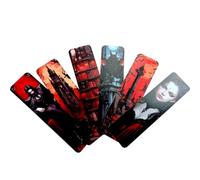 Gothic Vampire Bookmark Set - Double Sided Dark Fantasy Bookmarks with Vampires, Castles & Victorian Designs - Ideal Gifts for Gothic, Fantasy & Dark Academia Lovers (6pc Vampire Set 3)