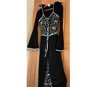 Gothic Vampire Queen Renaissance Ball Fancy Dress Halloween 10-12-14 New