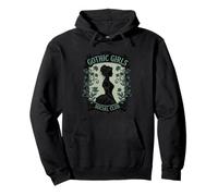 Gothic Victorian Social Anti-Social Club Homebody Goth Emo Pullover Hoodie