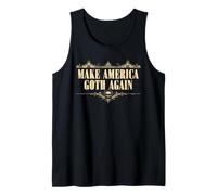 Gothic Vintage Make America Goth Again Dark Alternative Tank Top