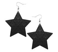 gothic wallpaper skull Star Shape Earrings, Modern Dangle Earrings, Women's Statement Jewelry for Office Daily