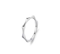 Gothic Wedding Ring, Ladies Wedding Rings Silver 14K White Gold Size J 1/2 Cute Gifts for Women