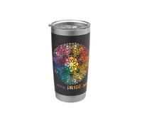 Gothic Window Rainbow Pride Stainless Steel Insulated Tumbler
