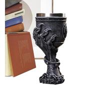 Gothic Wine Goblet Medieval 3D Dragon Claw Beverage Goblet