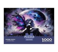 Gothic Witch 1000 Piece Jigsaws for Adults Fun, Challenging & Brainteasing Birthday Gifts for Women And Man Challenge High Difficulty 70x50cm/1000pcs