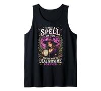 Gothic Witch Aesthetic Funny Spell Quote Halloween Tank Top