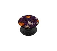 Gothic Witch Ghost Bat October Halloween Spooky Pattern PopSockets Adhesive PopGrip