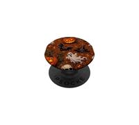 Gothic Witch Ghost Bat October Halloween Spooky Pattern PopSockets Adhesive PopGrip