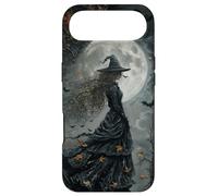 Gothic Witch Moonlight Enchanted Forest Moon Bats Halloween Case for iPhone Air