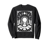 Gothic Witch’s Altar Occult Tarot Cards Sweatshirt
