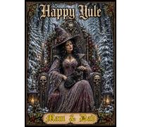 Gothic Witch Snow Christmas Card for Mam & Dad