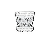 Gothic Witchy Feminist Girl Power Enamel Pin, Do Something Today That Would Have Gotten You Burned 400 Years Ago, Sarcastic Dark Feminism Brooch Badge For Strong Woman Sassy Girl Boss, Dark Women