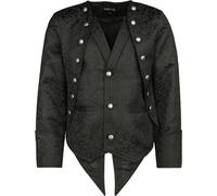 Gothicana by EMP 2in1 Baroque jacket and vest Mid-Season Jackets black S